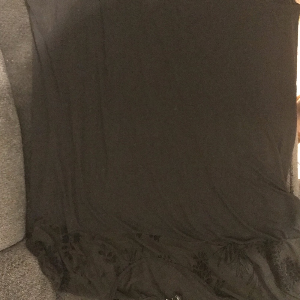 Black casual shirt